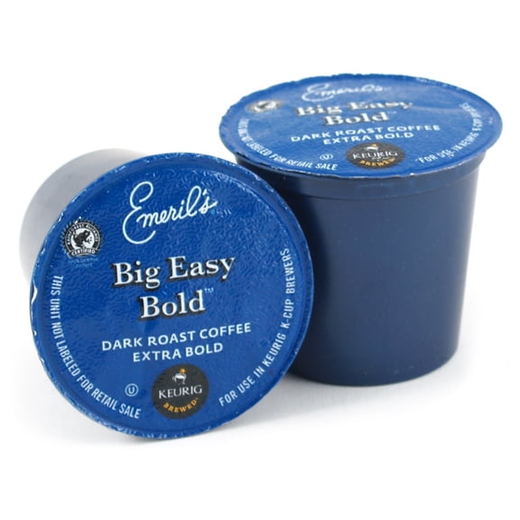 Emeril's Big Easy Bold Coffee Keurig K-Cups, 72 Count Residential Use, Standard Application