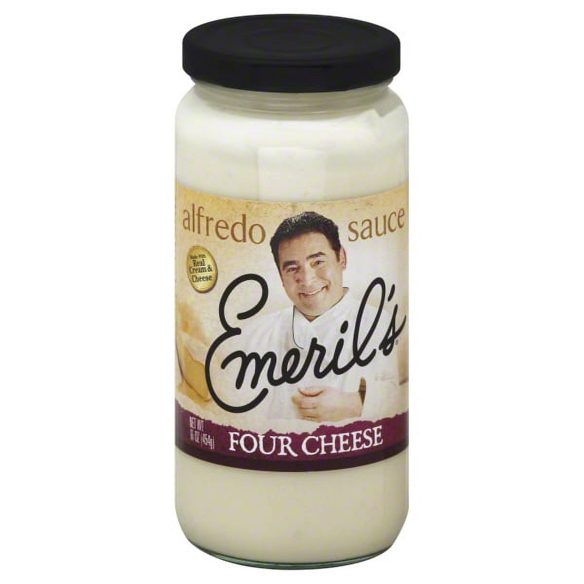 Emeril'sÂ® Four Cheese Alfredo Sauce 16 oz. Jar. - image 1 of 5