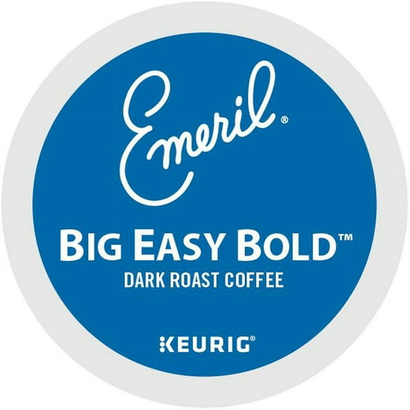 Emeril's K-Cup Emeril Big Easy Bold Coffee - Compatible with Keurig Brewer - Dark/Bold - 24 / Box | Bundle of 5 Boxes