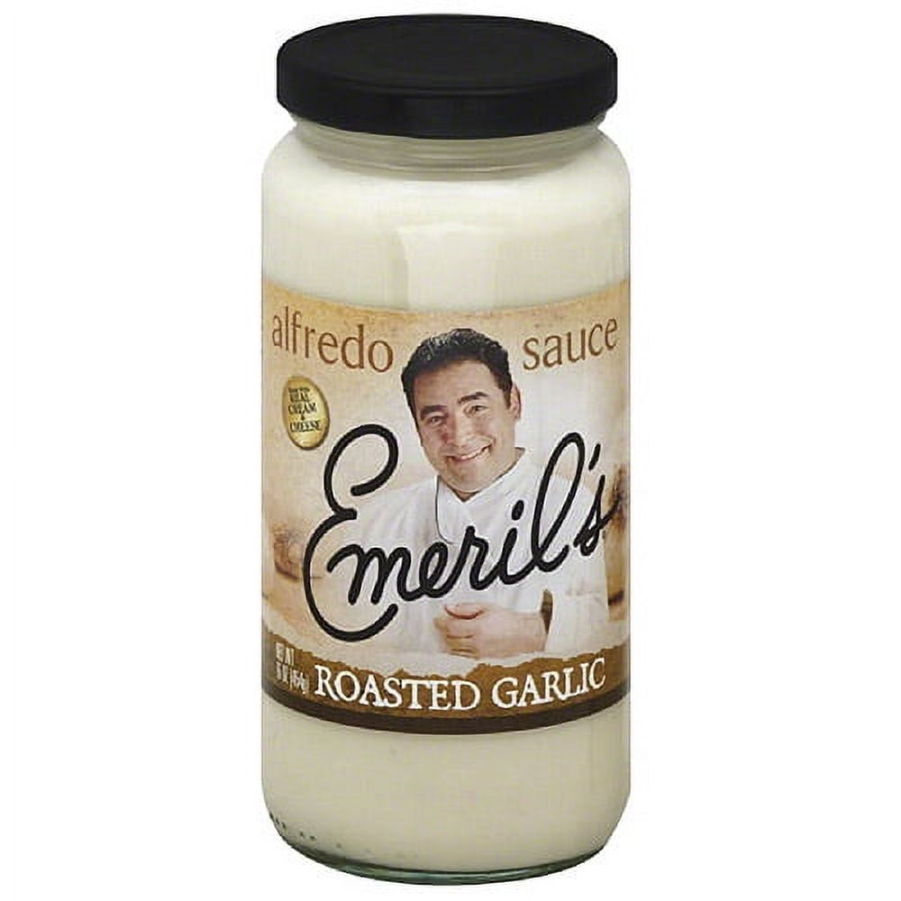 Emeril's Roasted Garlic Alfredo Sauce, 16 oz, (Pack of 6)