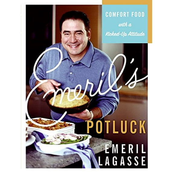 Pre-Owned Emeril's Potluck: Comfort Food with a Kicked-Up Attitude, 9780688164317, 0688164315, Hardcover, Illustrated edition
