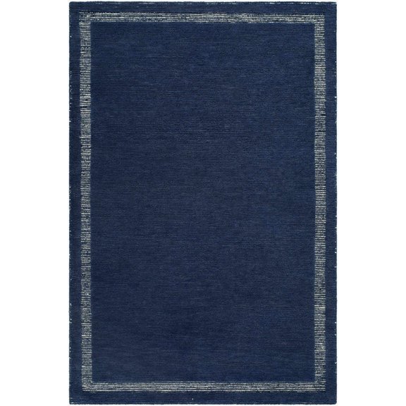 BoutiqueRugs Emerin Contemporary Area Rug - Indigo, Slate Gray - 2' x 3'