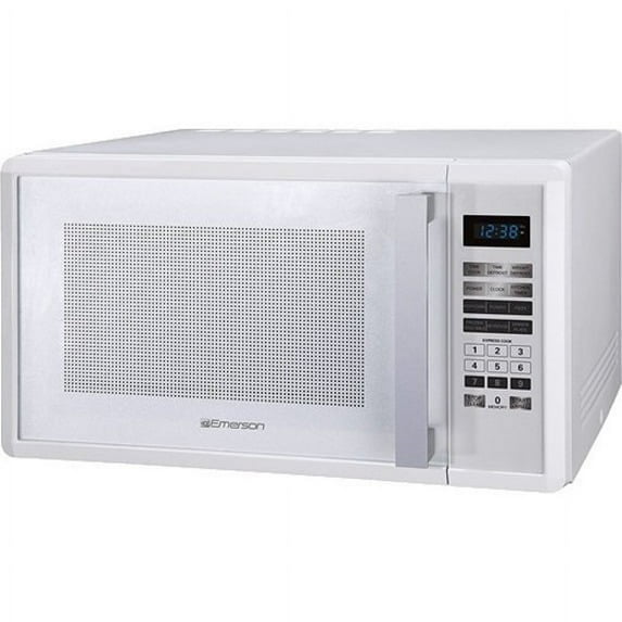 Emerson 1.1 CU. FT. 1000 Watt, Touch Control, White Microwave Oven