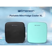 Emerson EFC-5001 Portable Mini Fridge Cooler XL, Turquoise