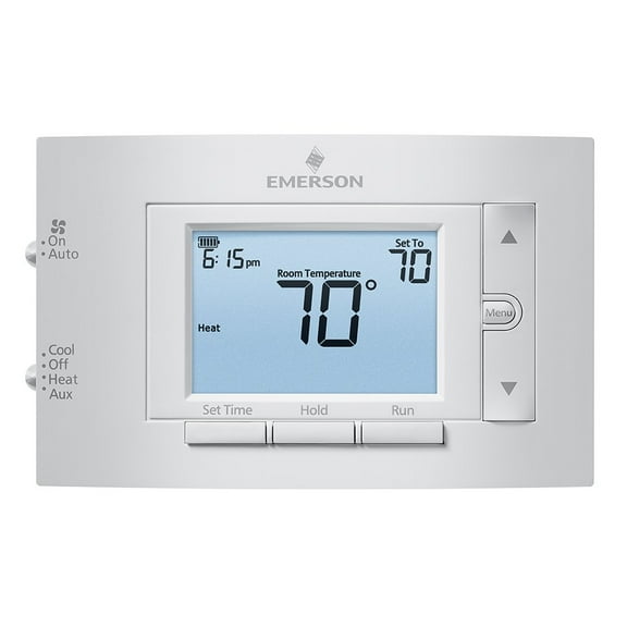 Emerson 1F83H-21PR Heat Pump (2H/1C) Programmable Thermostat CA2