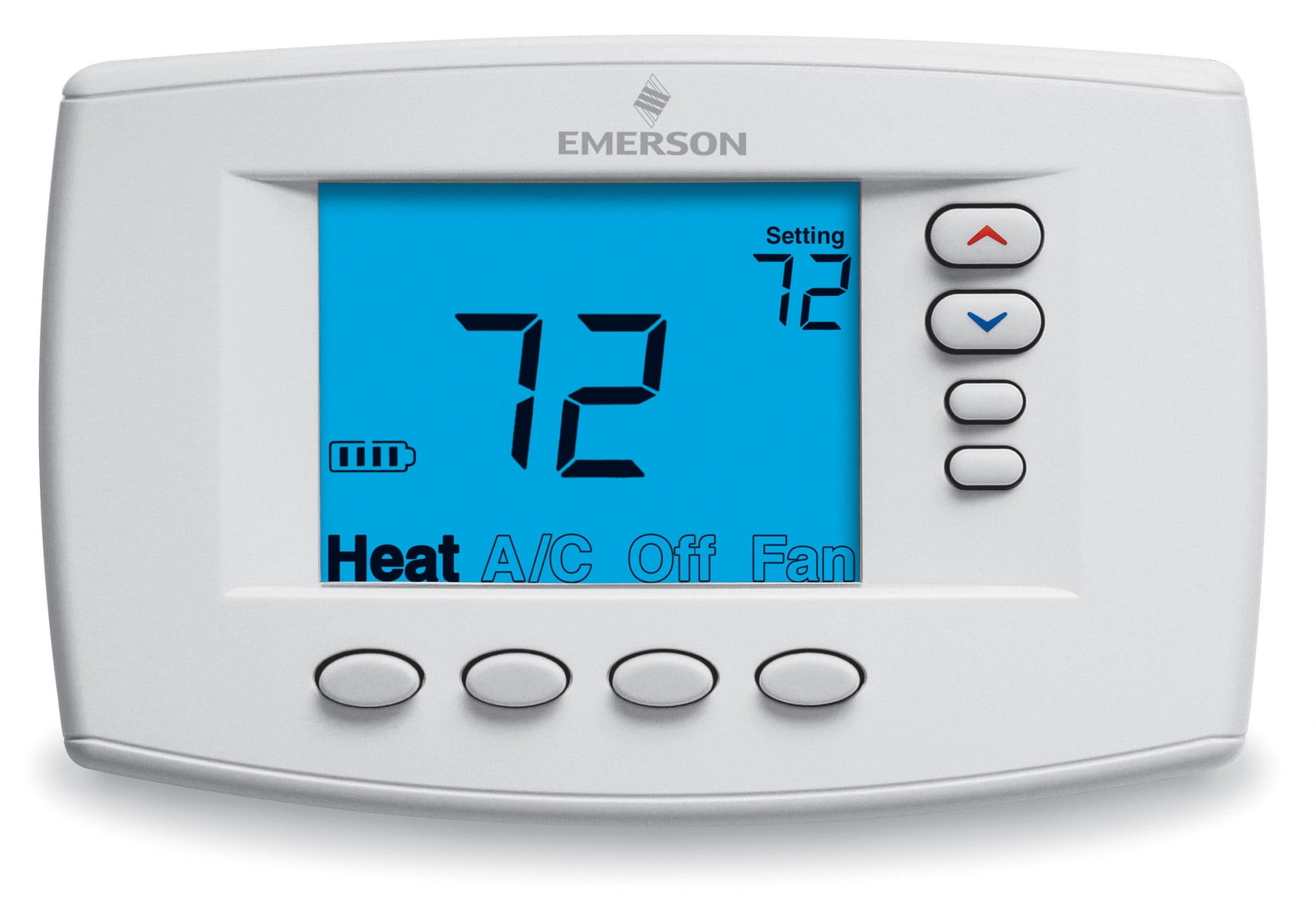 EconoHome Non-Programmable Thermostat for Home - Heat & Cooling Temperature  Control - Easy to Install - Digital Thermostat for Central Gas, Oil