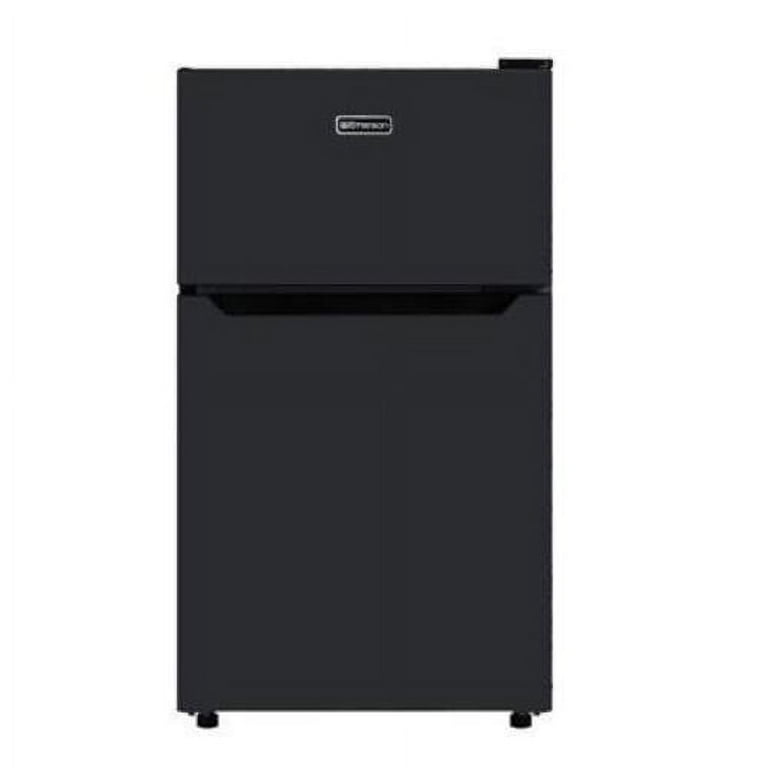 Emerson mini 2024 fridge with freezer