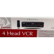 Emerson 4-Head VCR EWV401