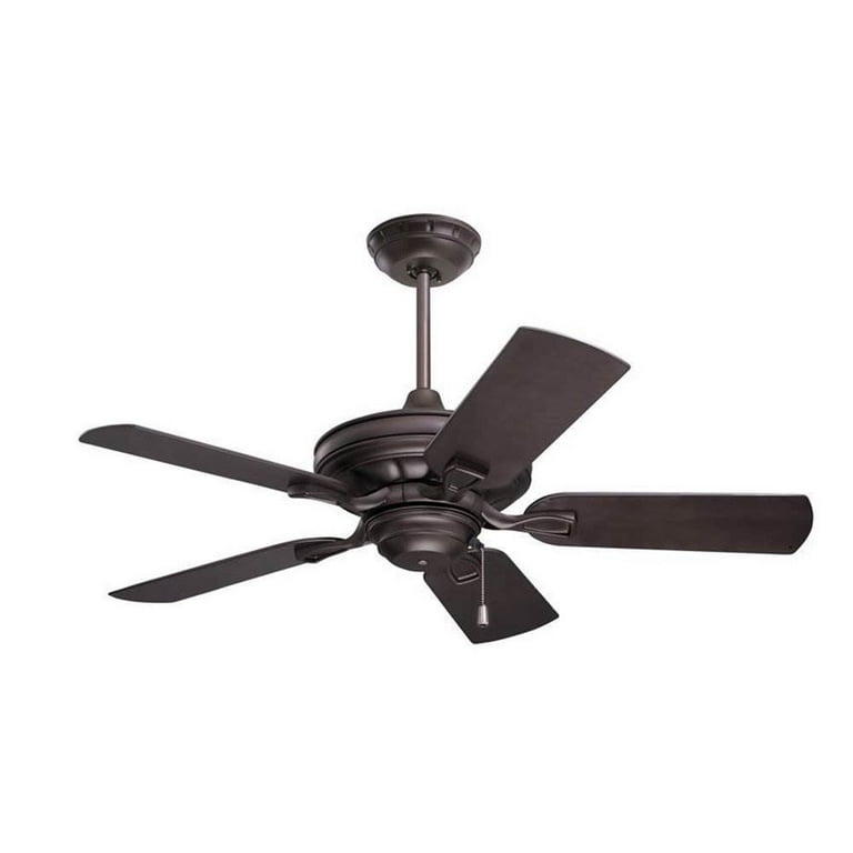 Emerson 52 Inch Indoor Outdoor 5 Blade Veranda Wet Rated Ceiling Fan, Bronze Emerson 52 Inch Indoor Outdoor 5 Blade Veranda Wet Rated Ceiling Fan, Bronze