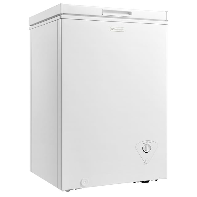Emerson CF350 3.5Cubic Foot Chest Freezer, White