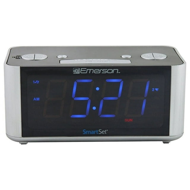 Emerson Cks1708 Smartset Alarm Clock Radio