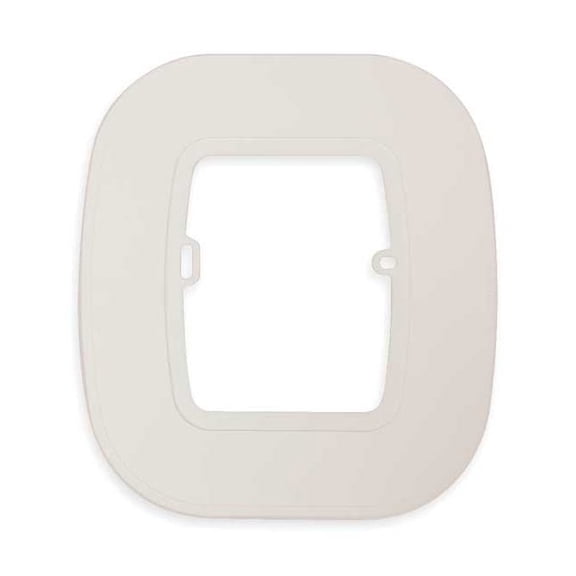 White-Rodgers Wall Cover Plate, Wall Plate, White, - F0061 249900S1