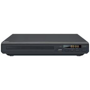 Emerson ED-8001 DVD Player, Media Player for DVD, CD, MP3 , USB Playback & Recording, Front Display & Remote  Compact Entertainment Hub for Any Room