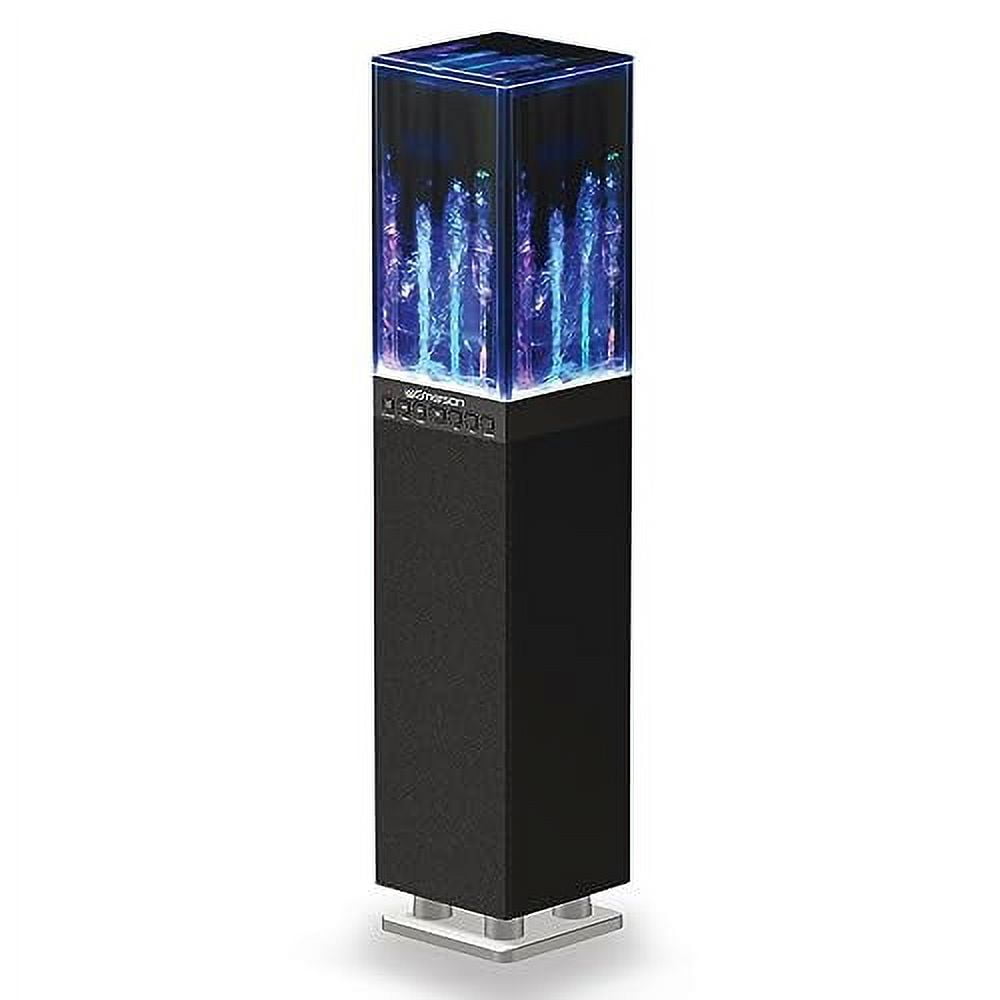 Emerson EHS-2001 Dancing Water Light Tower Speaker System with Bluetooth, Black