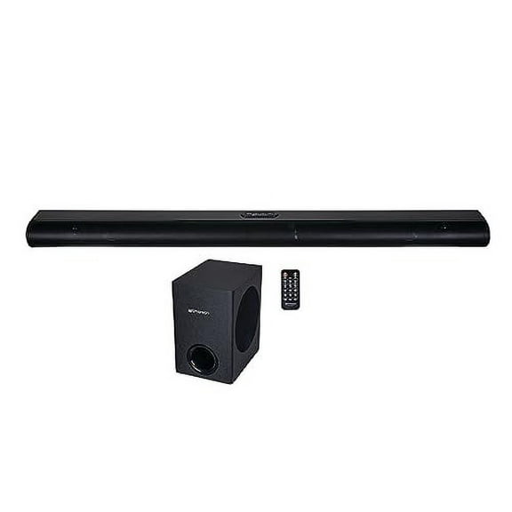 Emerson EHS-2050 37-inch Bluetooth Soundbar with Subwoofer and Remote Control, Black