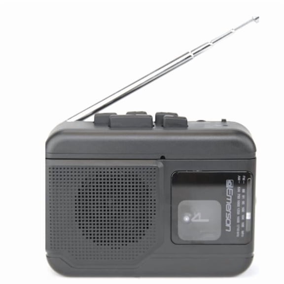 Emerson EMR-EPC-1001-EM Portable Cassette Player with Bluetooth Out - Gray
