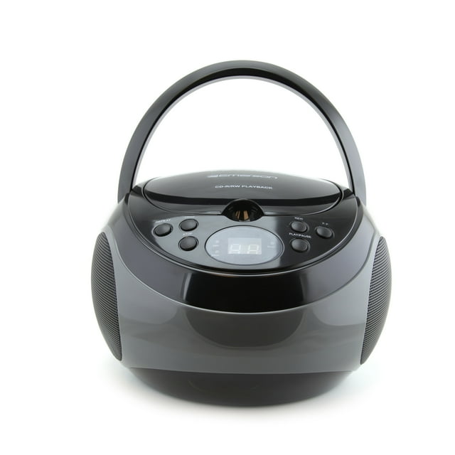 Emerson EPB-3000 Black Portable Cd Player AM FM Stereo Radio