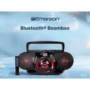 Emerson Portable AM/FM Radio, Black, NPB-273