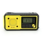 Emerson ER-7051 Emergency AM/FM Radio with NOAA Weather Band, Built-in Power Bank, Hand Crank, Solar Charging, LED Flashlight, and SOS Alarm - Essential Survival Gear for Camping and Emergency Prep
