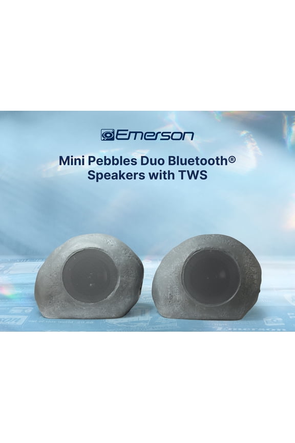 ERS-2000 Mini Pebbles Dual Bluetooth Rock Speakers