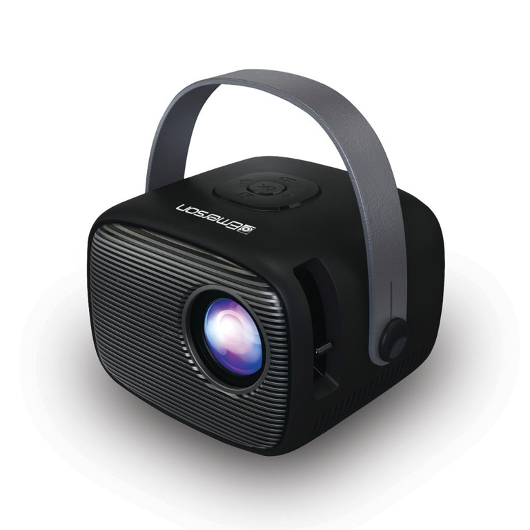 mini projector black