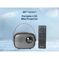 thumbnail image 1 of Emerson EVP-1001 150″ Home Theater LCD Projector, Black, 1 of 12