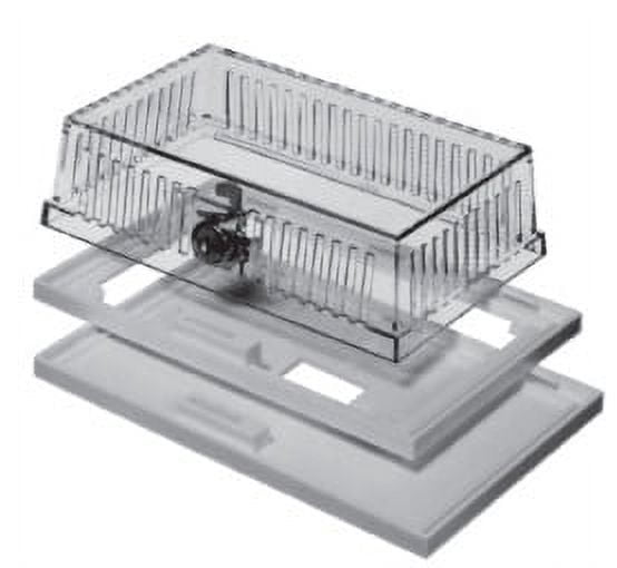 Emerson F29 Series Clear Plastic with Keyed Lock Thermostat Guard F29
