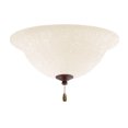 thumbnail image 1 of White Linen L.E.D. Light Fixture-Finish:Gilded Bronze, 1 of 2