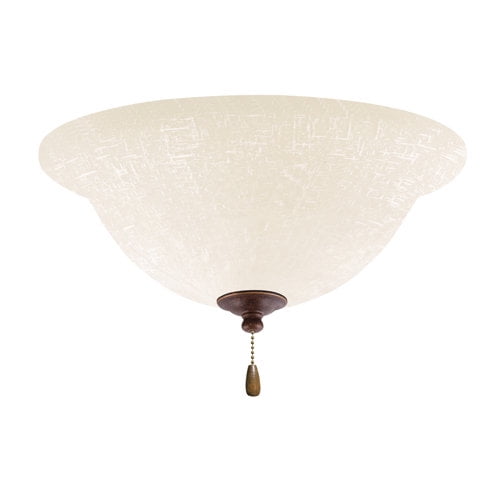 White Linen L.E.D. Light Fixture-Finish:Gilded Bronze