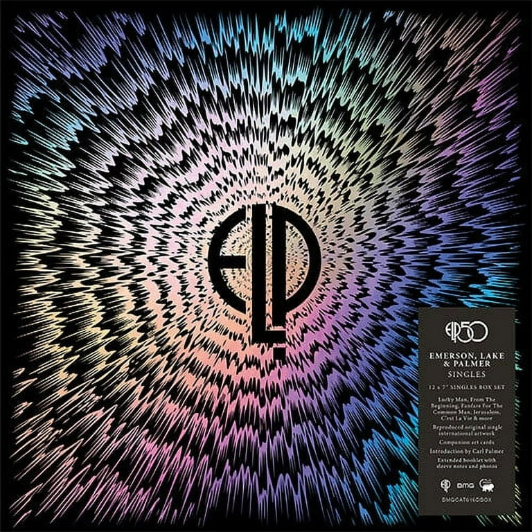 ★EMERSON LAKE & PALMER◇別Mix収録盤★EL＆P Emerson Lake Palmer - Singles Emerson, Lake & Palmer - Music