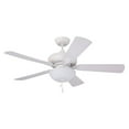 thumbnail image 1 of Emerson Monterey Lumina 52" Ceiling Fan with Light in Satin White, 1 of 4