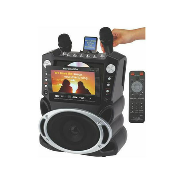 Emerson Portable DVD /CD+G/ MP3+G Karaoke System with 7" LCD