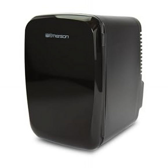 Emerson Portable Mini Fridge Cooler Quiet w Secure Latch and Holds up to 6 Cans