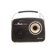 Jensen Portable AM/FM Radio, Battery Operated, Good Reception, Black ...