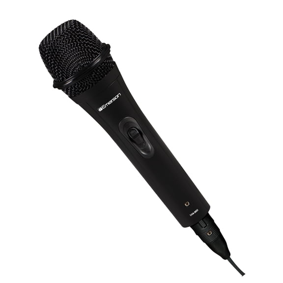 Emerson Professional Handheld Microphone with Plug Adapter, EAM-9000