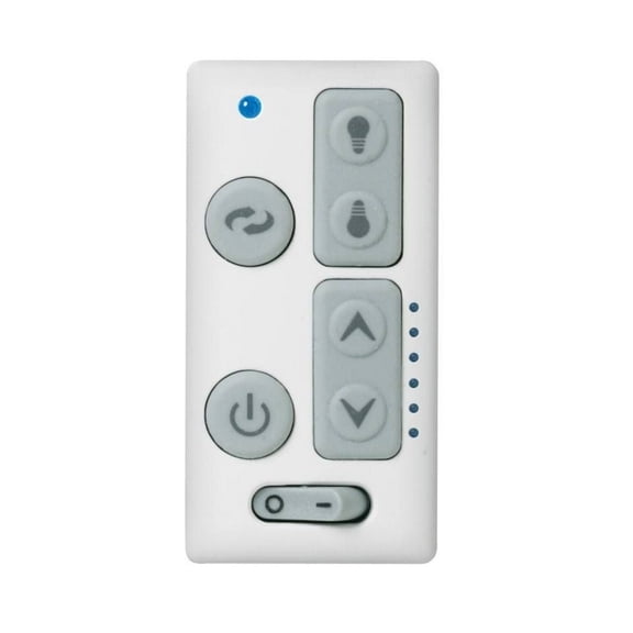 SW605-Emerson Fans-Accessory - 4.2 Inch 6-Speed LED Wall Control  White/Ivory/Light Almond Finish
