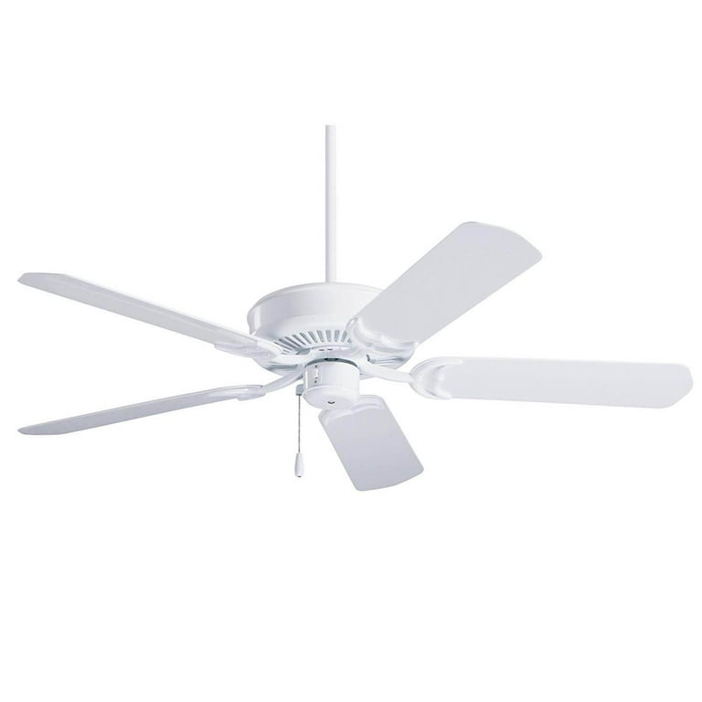 Emerson Sea Breeze 52 Inch Home Indoor Outdoor Wet Rated Ceiling Fan, White Emerson Sea Breeze 52 Inch Home Indoor Outdoor Wet Rated Ceiling Fan, White