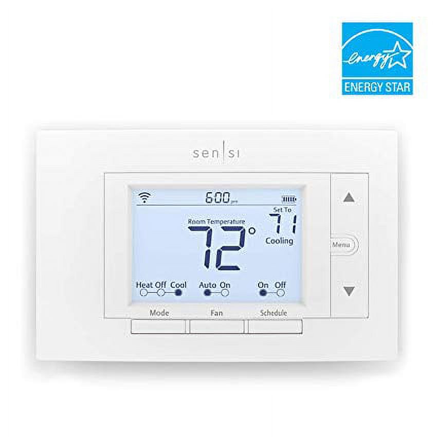 Emerson Sensi Wi-Fi Thermostat for Smart Home, Pro Version, Works with  Alexa, Energy Star Certified - Walmart.com