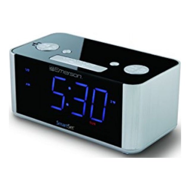 Emerson SmartSet Desktop Clock Radio, Mono