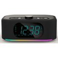 Emerson SmartSet Dual Alarm Clock Radio, 10W Bluetooth Speaker, 15W ...