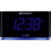 Emerson SmartSet Dual Alarm Clock Radio with Bluetooth Speaker, Large LED Display and Night Light, CKS1507