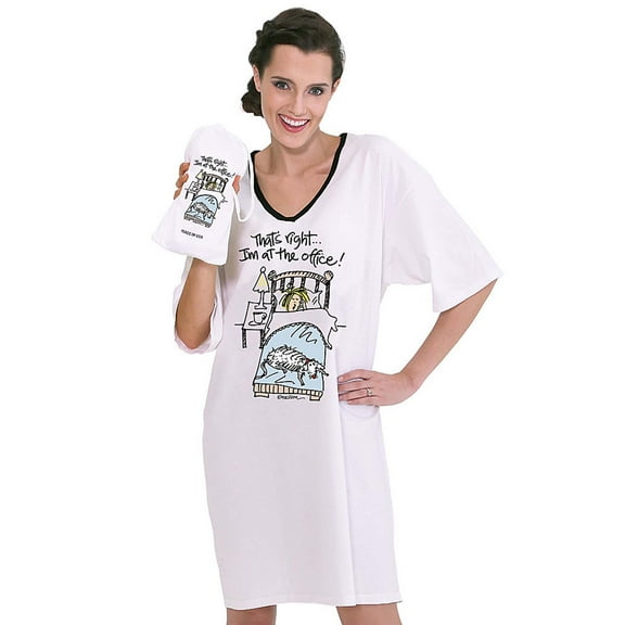 Emerson Street Clothing Co. | That's Right... I'm at the Office | Whimsical Ladies Nightshirt