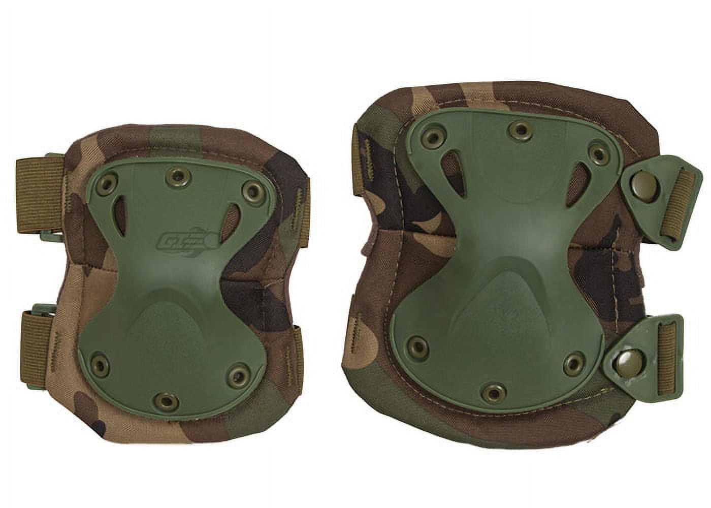 Emerson Tactical Quick Release Elbow & Knee Pad Set ( Woodland Camo