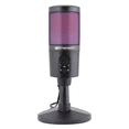 thumbnail image 1 of Emerson USB Gaming & Streaming Microphone with RGB Lighting with Tap-to-Mute, 1 of 11