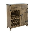 thumbnail image 1 of Emerson Wine Accent Cabinet in Weathered Honey, 1 of 10