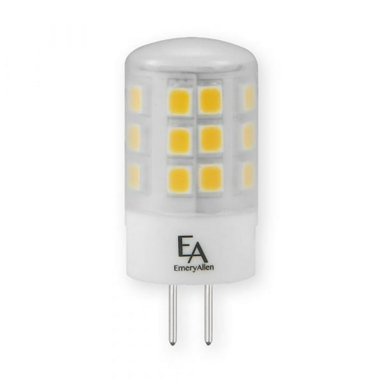 EmeryAllen Dimmable 2.5W 12V 2700K LED Bulb, G4 Base, Enclosed Fixture  Rated, EA-G4-2.5W-001-279F