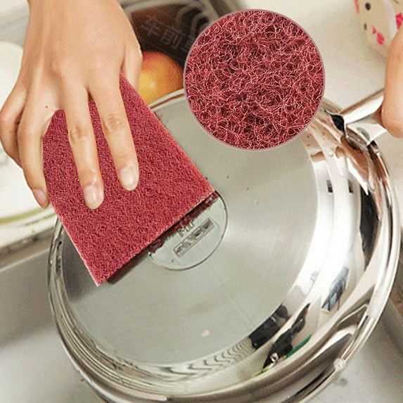 Emery Cleaning Cloth | Multicolor Nylon Scrubbing Rag with Carborundum ...