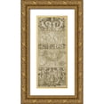 thumbnail image 1 of Emery, Kristin 10x18 Gold Ornate Wood Framed with Double Matting Museum Art Print Titled - One Tone II, 1 of 4