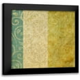 thumbnail image 1 of Emery, Kristin 12x12 Black Modern Framed Museum Art Print Titled - Victorian Vines I, 1 of 5