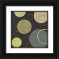 thumbnail image 1 of Emery, Kristin 12x12 Black Ornate Wood Framed with Double Matting Museum Art Print Titled - Lime Ricky II, 1 of 4